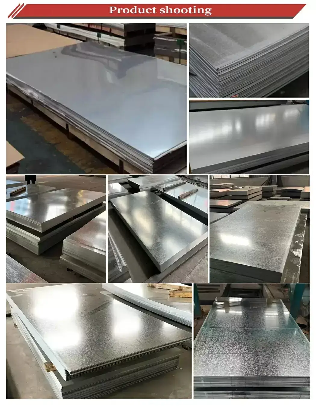 DC51D+Z (CR)Large zinc flower Galvanized Steel Sheet2